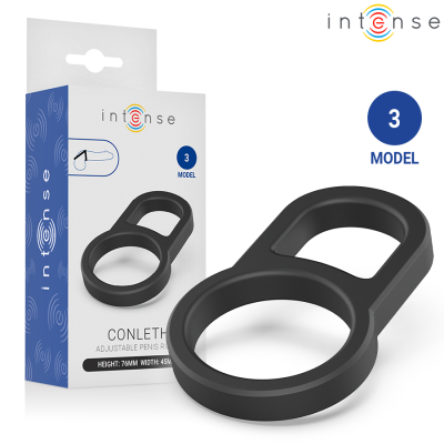 Intense Conleth Adjustable Double Penis Ring Model 3