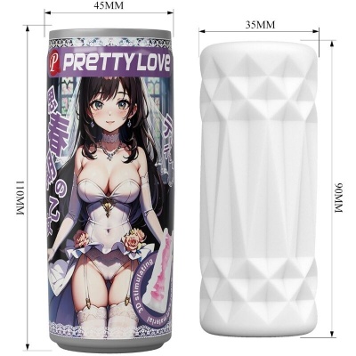 Pretty Love Male Masturbator Can Model 2 White - image 6