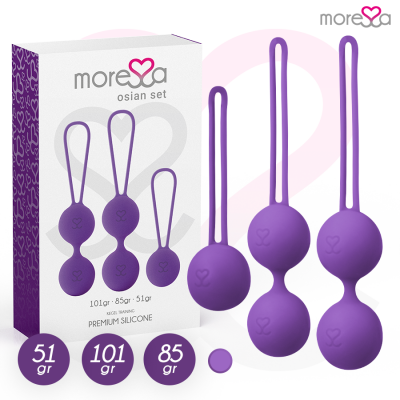 Moressa Osian Set Lilac Kegel Balls System - image 2