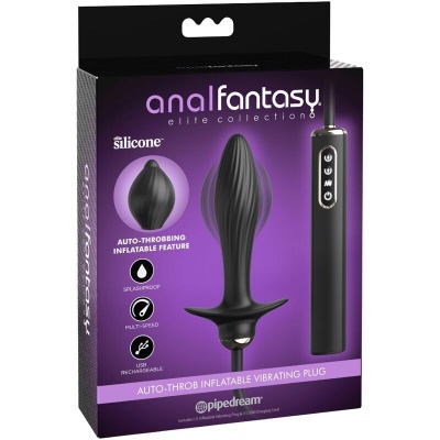 Anal Fantasy Elite Inflatable Auto-Throb Plug - image 2