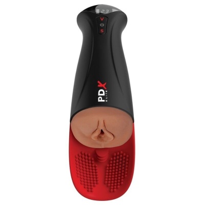 PDX Elite Fap-O-Matic Pro XL Brown 34.9cm