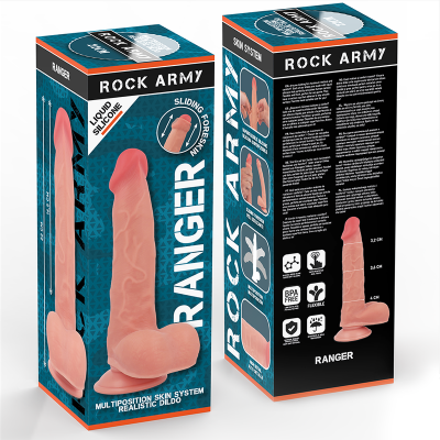 Rock Army Ranger Liquid Silicone Dildo 22 CM - image 8