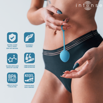 Intense Charli Kegel Ball Kit - Ocean Blue - image 6