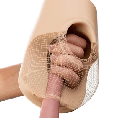 PDX Plus Realistic Squeeze Stroker 18 cm - image 4