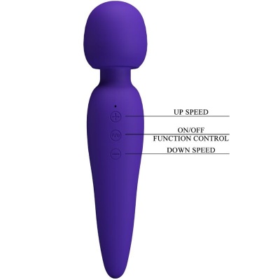 Pretty Love — Meredith Massager 12 Vibration Modes Purple - image 7