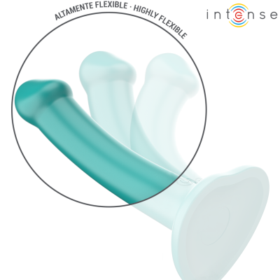 Intense Katie Suction Cup Vibrator 10 Modes Blue - image 5