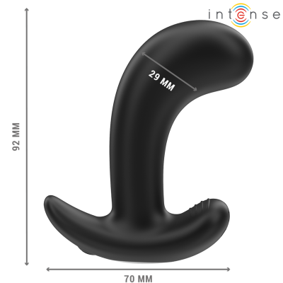 Intense Chandler Anal Plug 10 Vibrations Black - image 3