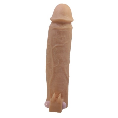 Xerxes Penis Sleeve With Clitoral Stimulator And Vibration - image 3