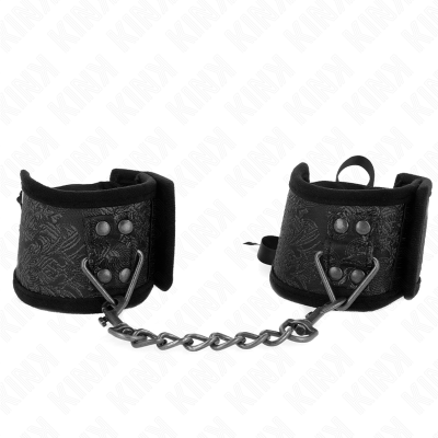 Kink Scandal Wrist Restraints Black Lace Details - image 2