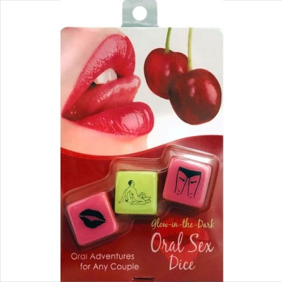 Kheper Games Oral Sex Dice Game Glow in the Dark