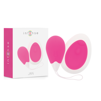 Intense Jan Egg Vibrator Remote Control Pink