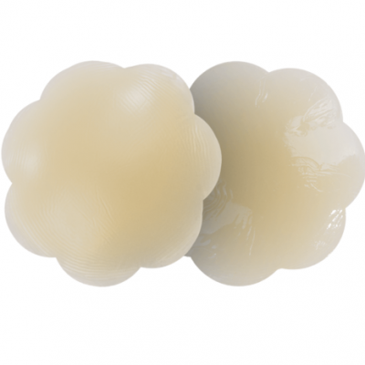 Bye Bra Nipple Covers Petals Natural - image 2