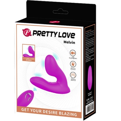Pretty Love Melvin Clitoris Massager With Remote Control - image 9
