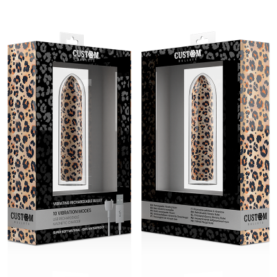 Custom Bullets Leopard Magnetic Bullet 10 Intensities - image 4