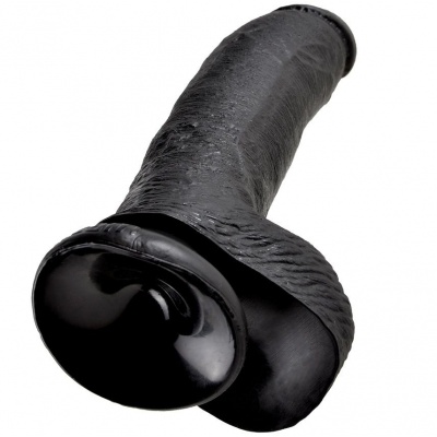 King Cock Dildo Black Balls 22.9 CM - image 3