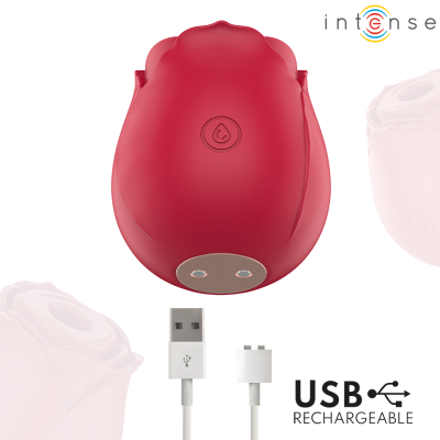 Intense - Camellia Clitoral Suction Rose BY Waves Bordeaux - image 5