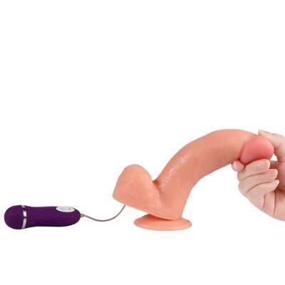 Shequ Phantom Vibrating Dildo With Remote Control 20 CM - image 5