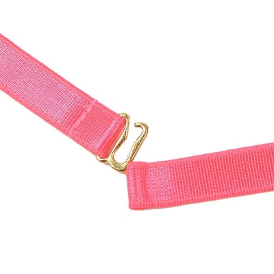 Subblime Fluorescent Pink Bra Set Necklace L/XL - image 10