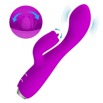 Pretty Love Gloria Rechargeable Rabbit Waterproof Purple - image 6