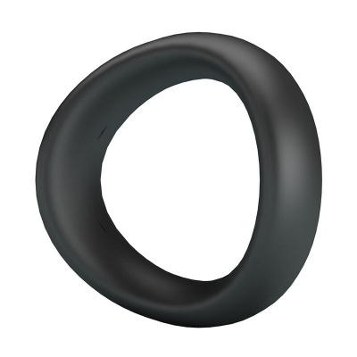CRAZY BULL - Valen Ergonomic Silicone Cock Ring Black