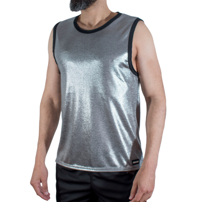 Macho Fine Glitter T-Shirt L/XL - Viscose Sporty