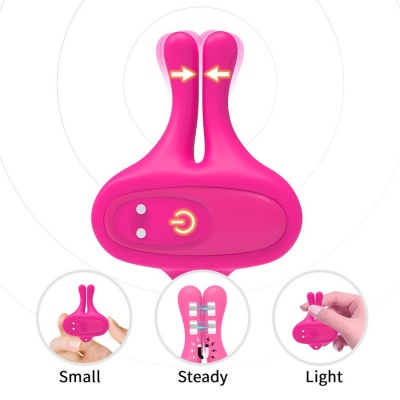 Armony Rabbit Nipple Clamps Pink - image 3