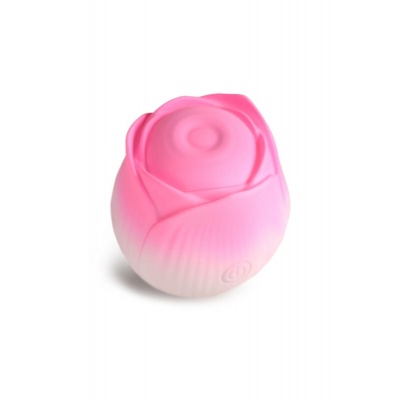 Foto van BLOOMGASM - Pulsing Petals Stimulator Tapfunctie Roos - Roze