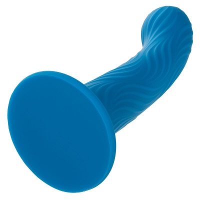 CalExotics Wave Rider Ripple Anal Plug Blue - image 5