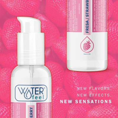 WATERFEEL Strawberry Water-Based Lubricant 175 ML - image 6