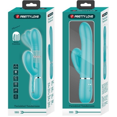 Pretty Love Multifunction G-Spot Vibrator Aqua Green - image 4