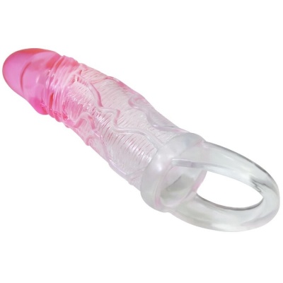 Pretty Love Odes Realistic Enlargement Sheath 2cm - image 3