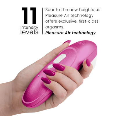 Womanizer Pro Clitoral Stimulator - Pink - image 5