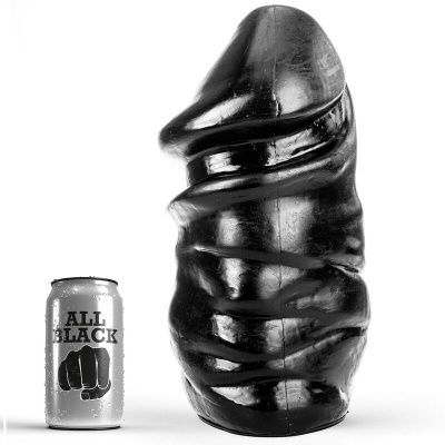 All Black Anal Dong 33 CM