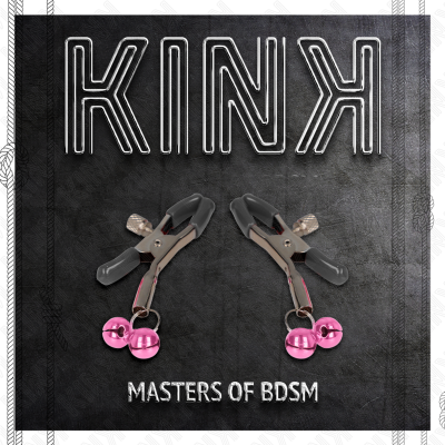 KINK Double Bell Nipple Clamp Pink 6cm - image 5