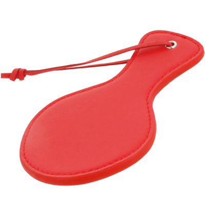 Red Rounded Fetish Paddle - image 1