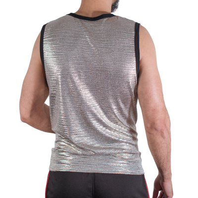 Macho Fine Glitter T-Shirt L/XL - Sparkle Edition - image 3