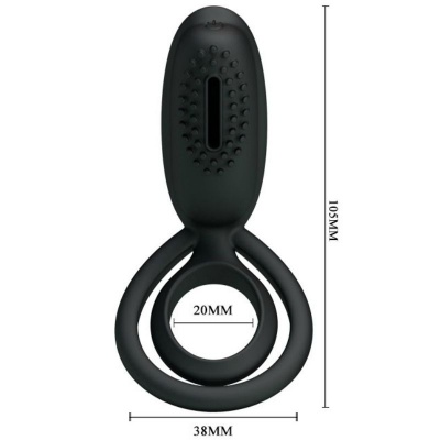 Pretty Love Esther Vibrating Ring with Stimulator - image 5