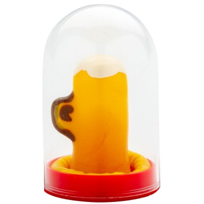 Condomerie Handpainted Novelty Condoms Glass of Beer - image 1