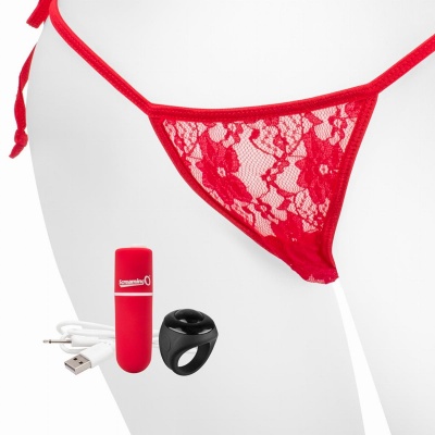 Foto van The Screaming O - Charged Remote Control Panty Vibe Red