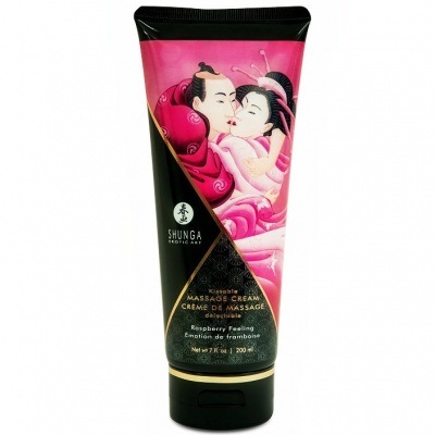 Shunga Raspberry Massage Cream 200ml