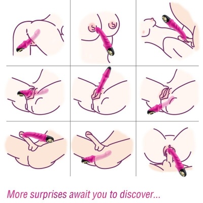 Armony Joyblade Dildo Vibrator Rotator Fuchsia - image 2