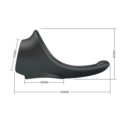 Zadok Ergonomic Ring With Perineal Stimulator - image 7