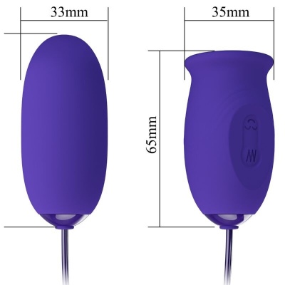 Pretty Love Daisy Violet Rechargeable Vibrator Stimulator - image 4