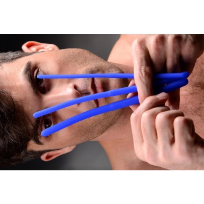 Foto van Master Series - Invasion Siliconen Dilator Sound Trainer Set - Blauw