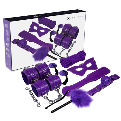 Bdsm Fetish Kit Purple Series