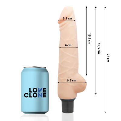 Loveclone Harald Self-Lubrication Vibrator 24cm - image 2