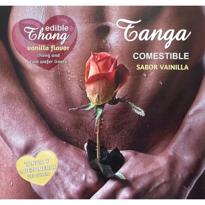 Hotflowers Vanilla Wafer Thong & Nipple Pads