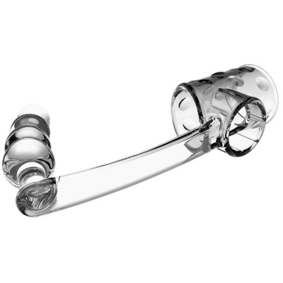 Pretty Love Penis Sleeve with Anal Plug Transparent - image 3