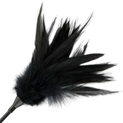 DARKNESS Black Feather Whip 48CM - image 3