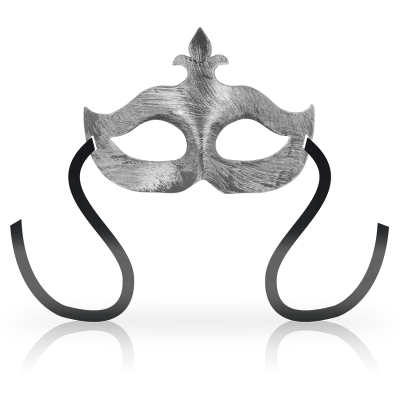 Ohmama Fleur de Lis Eye Mask Silver